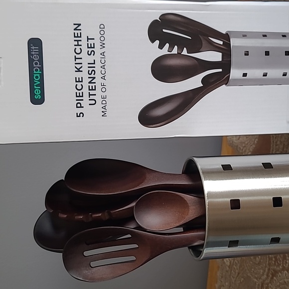 NWT SERVAPPETIT 5 PIECE KITCHEN UTENSIL SET - Picture 3 of 5